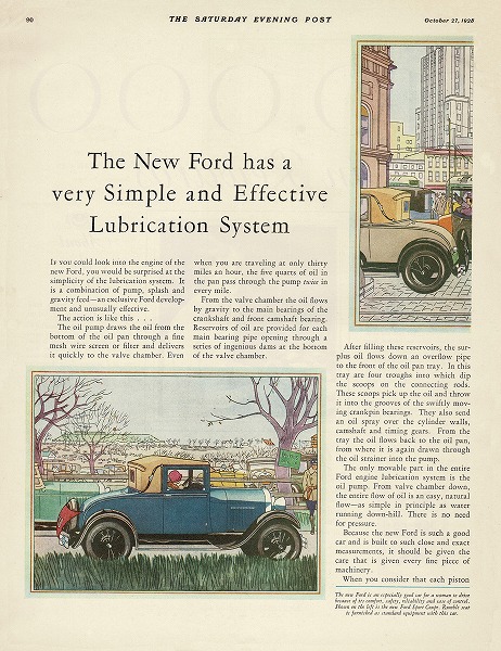 第128回 1928年フォード モデルAの広告 | 三樹書房 M-BASE エムベース